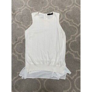 The limited Sleeveless Layered Top- Medium